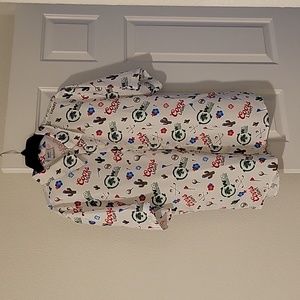 Coors Light Waste Management button up shirt